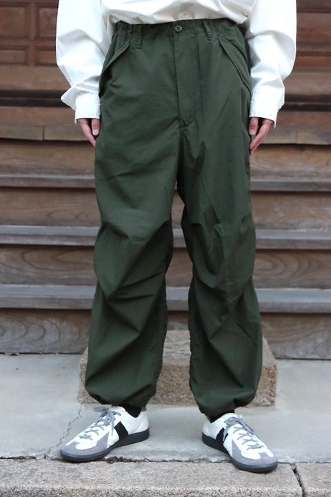 Graphpaper 22SS Garment Dyed Poplin Fatigue Shirt"WHITE"style.2022.2.5.