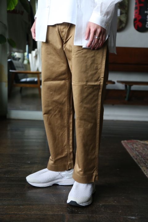 eYe JUNYA WATANABE MAN CarharttカーハートWネームパンツ(WG-P905-100) style. 2021.04.17.
