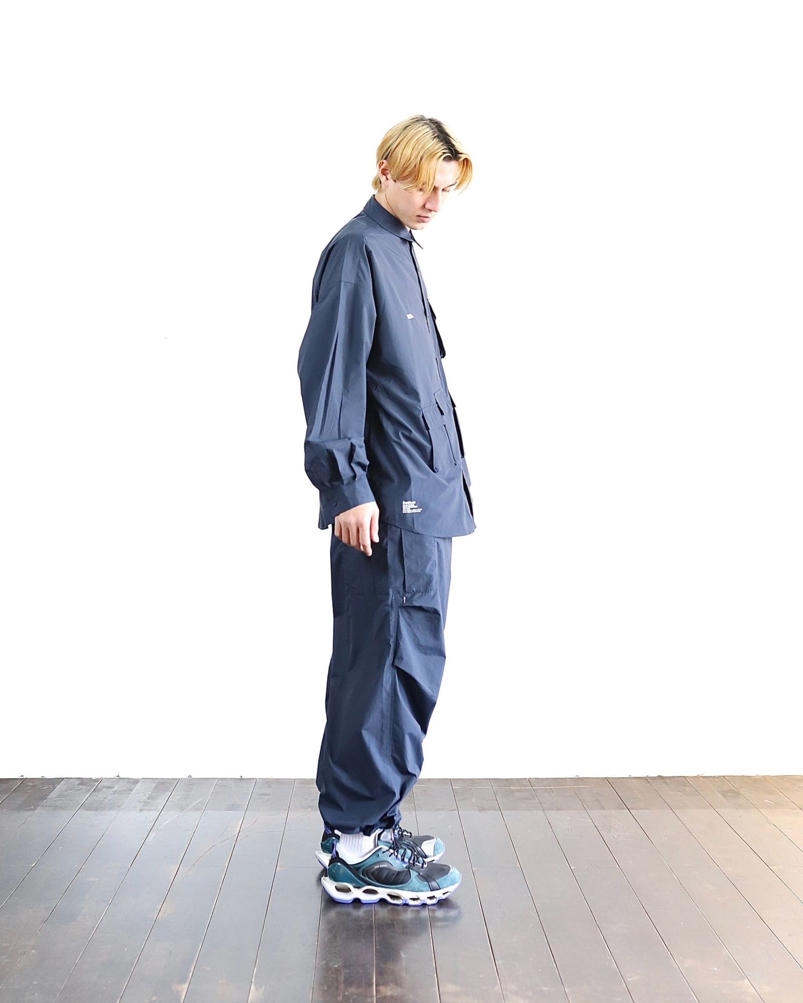 FreshService NYLON TAFFETA MULTI POCKET SHIRT,NYLON TAFFETA