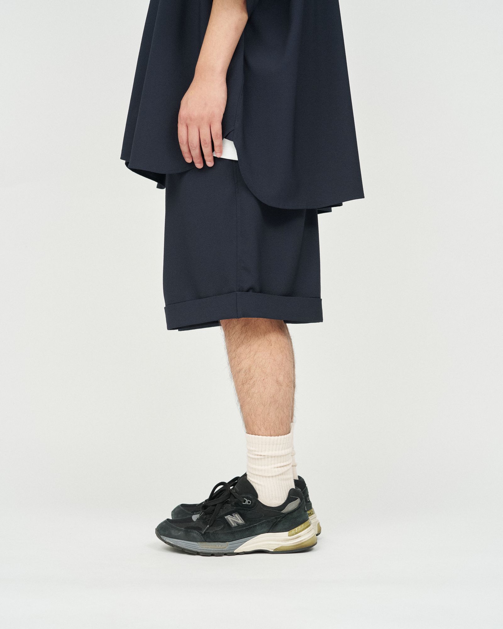フレッシュサービス SEERSUCKER EASY SHORTS (FSC252-40044)NAVY☆6/21(土)発売！