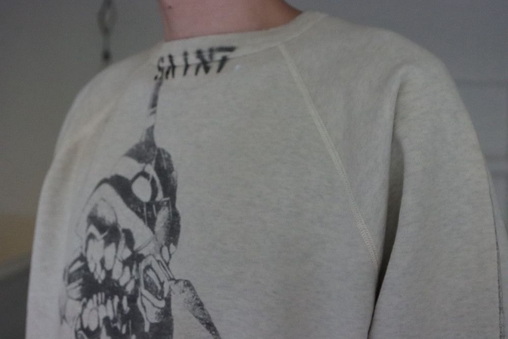 ©SAINT M×××××× エヴァンゲリオンラグランスウェット style.2021.10.22.
