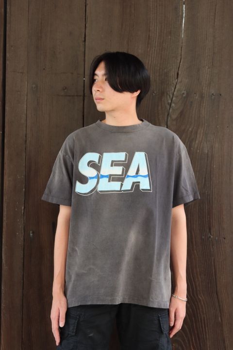セントマイケル×WIND AND SEA SS T-SHIRT(SM-A21-0000-062) style.2021.8.28. 8月28日発売