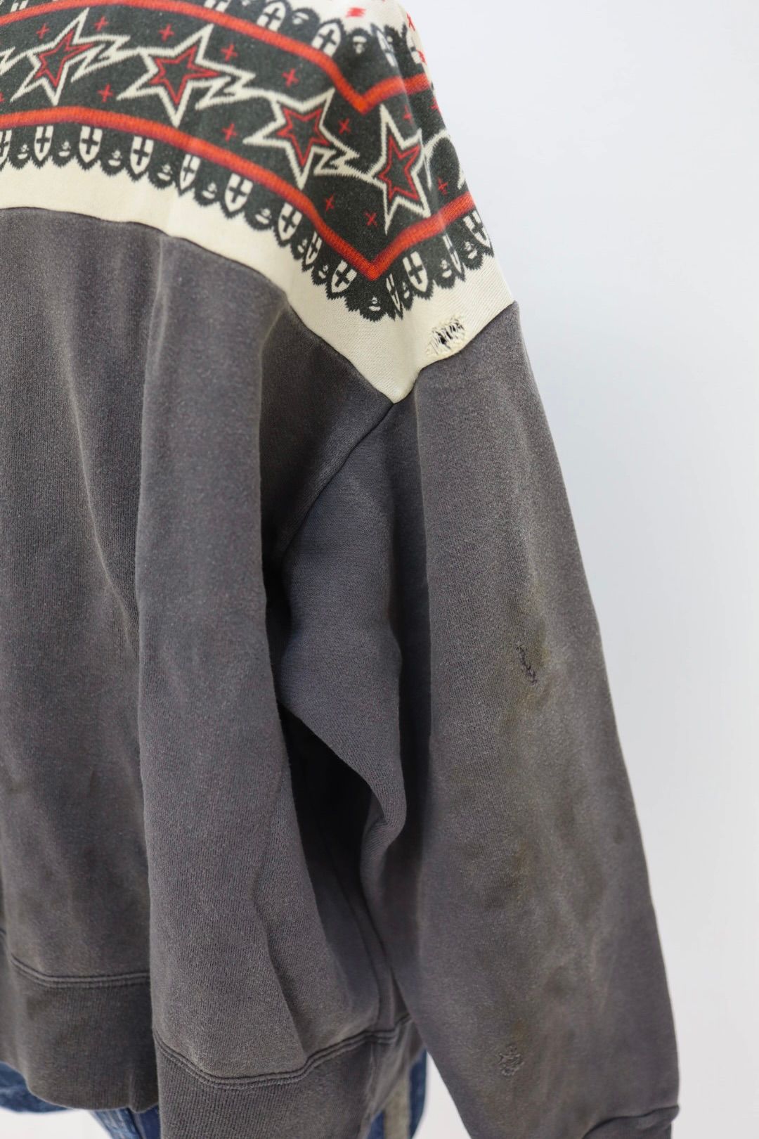 セントマイケル 26SS BAPE_ZIP CARDIGAN(SM-MK8-0000-C52)CHARCOAL☆2月7日(土)10:00発売！