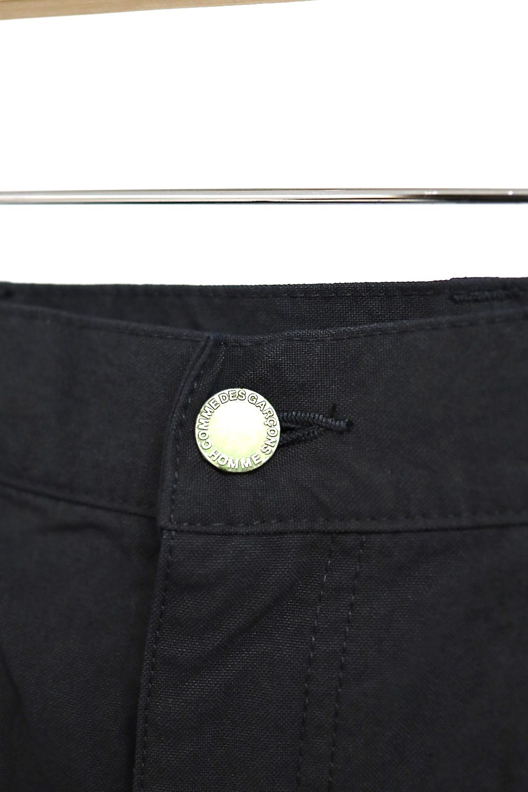 コムデギャルソンオム26SS ナイロンオックス製品染ワークパンツ(HQ-P003-051)BLACK☆2月6日(金)発売！