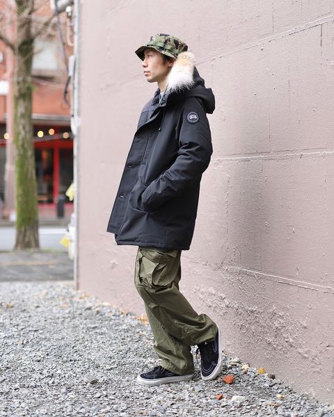 CANADA GOOSE カナダグース Chateau Parka BLACK LABEL Heritageスタイル