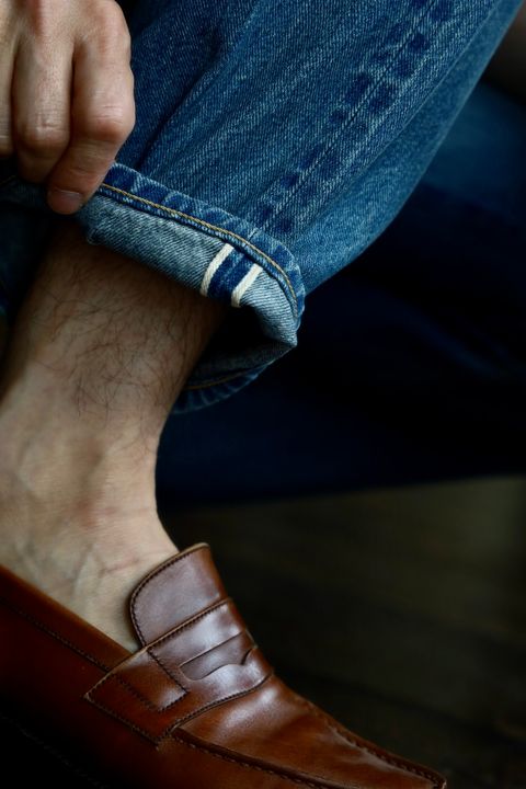 A.PRESSE No.2 Washed Denim Pantsスタイル