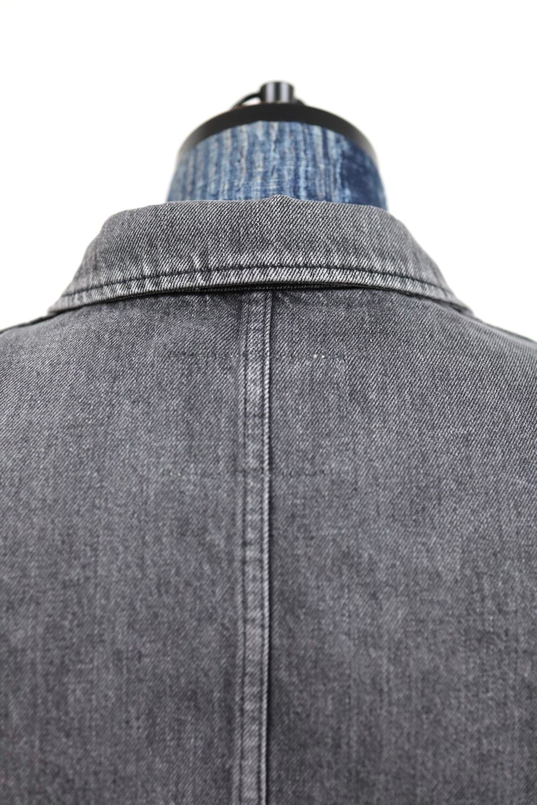 グラフペーパー Selvage Denim Zip Jacket(GU261-20056LB) BLACK_LIGHT FADE★1月24日(土)発売！