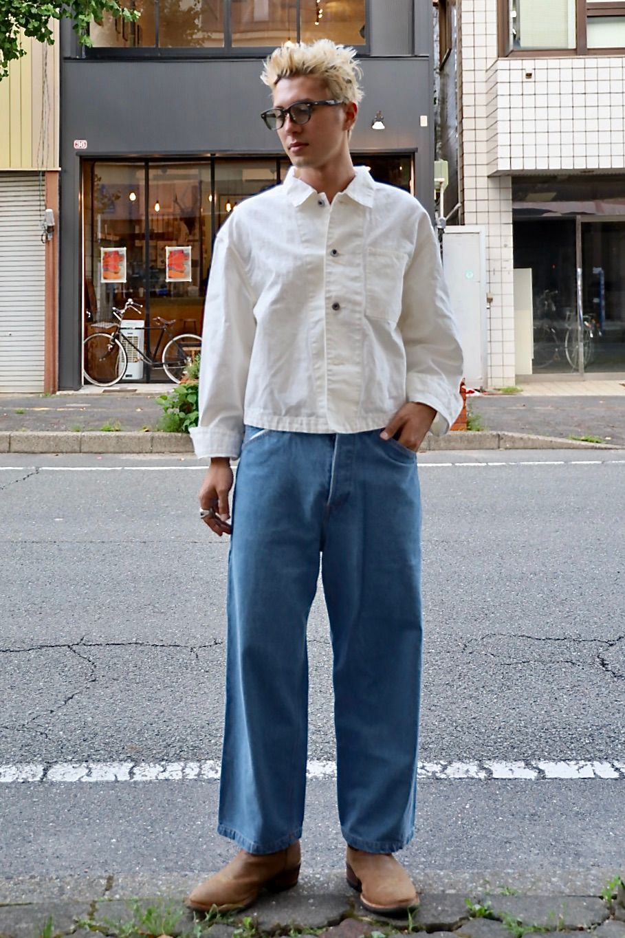 Gurank グランク CH short length coverall (2546H)WHITE★新作発売！