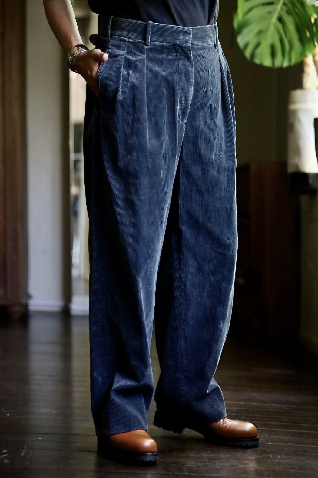 A.PRESSE - アプレッセ Vintage Corduroy Trousers(24AAP-04-16H
