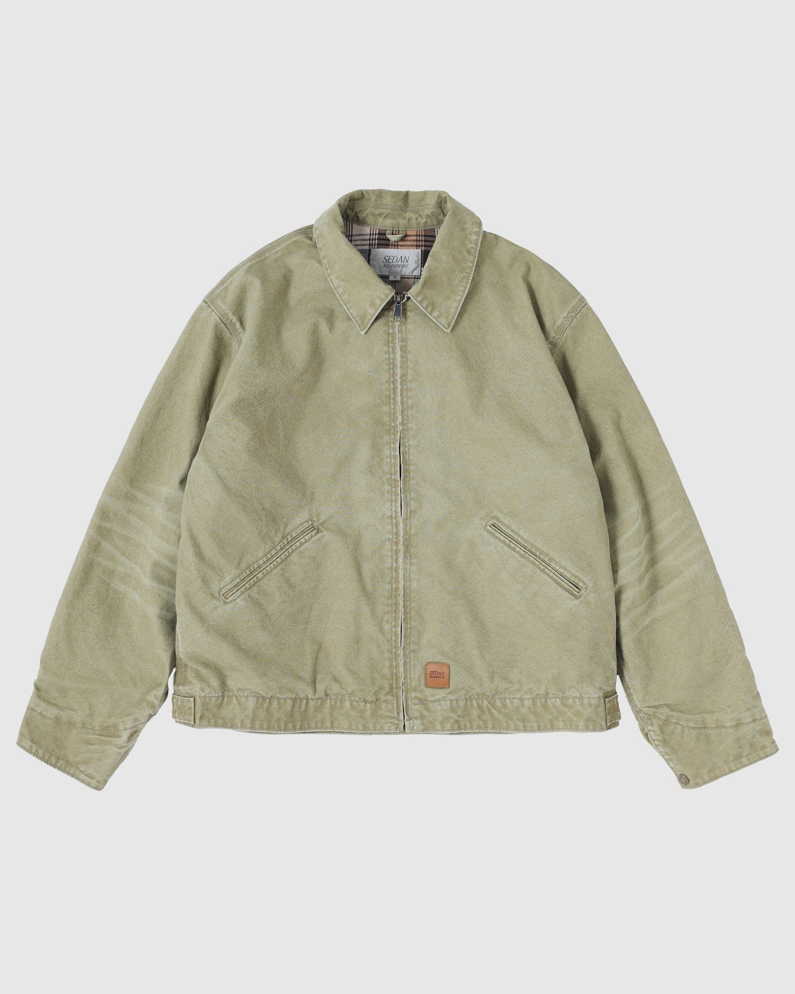 セダンオールパーパス FW25 Vintage Washed Cotton Duck Jacket(SD25F-JK02)Khaki☆9月6日(土)発売！