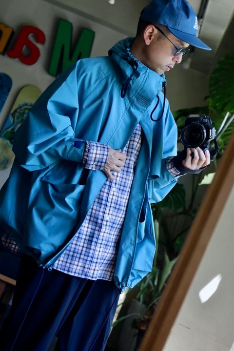 S.F.C 23FW 3LAYER JACKET"BLUE"スタイル