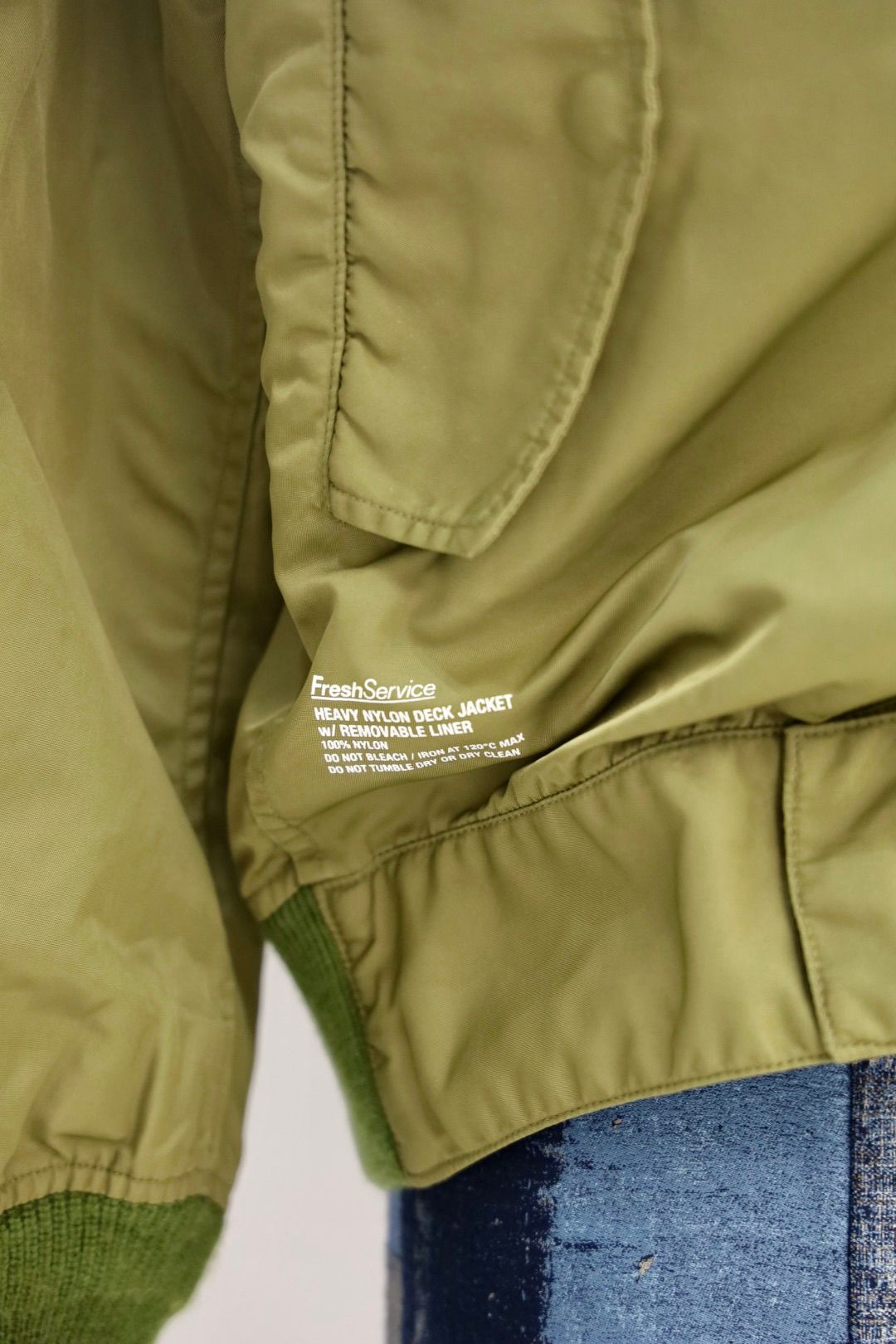 フレッシュサービス HEAVY NYLON DECK JACKET (FSC253-30140)COYOTE BROWN★10月11日(土)発売！