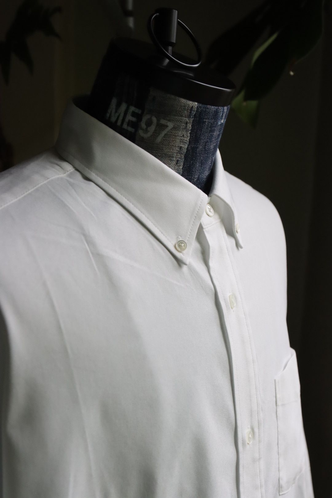 フレッシュサービス DRY OXFORD CORPORATE L/S B.D.SHIRT(WHITE)