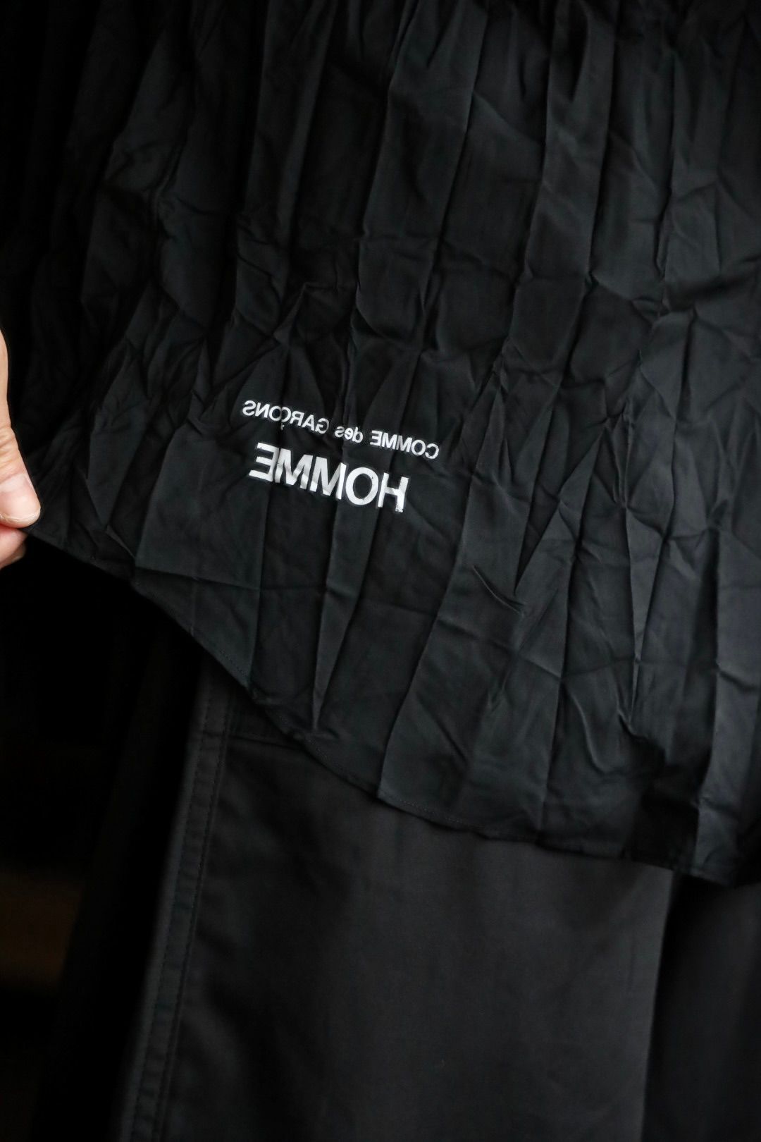 COMME des GARCONS HOMME - コムデギャルソンオム25SS 製品加工