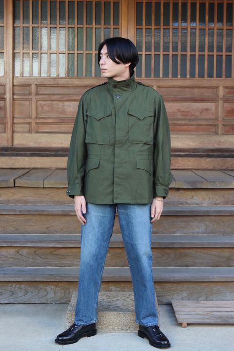 CIOTA スビンコットンムラ糸バックサテンM43フィールドジャケット style.2021.9.5
