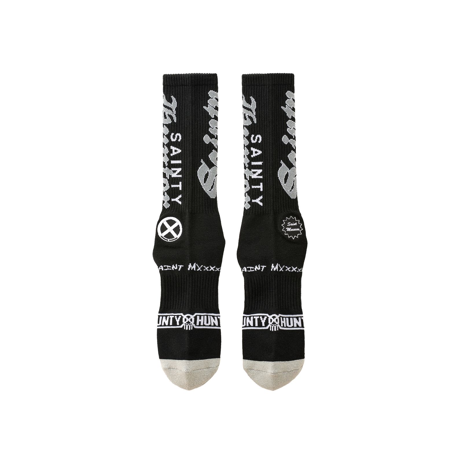 セントマイケル 26SS BH_SOCKS/SAINTY HUNTER(SM-MK8-0000-C39)BLACK☆2月21日(土)10:00発売！