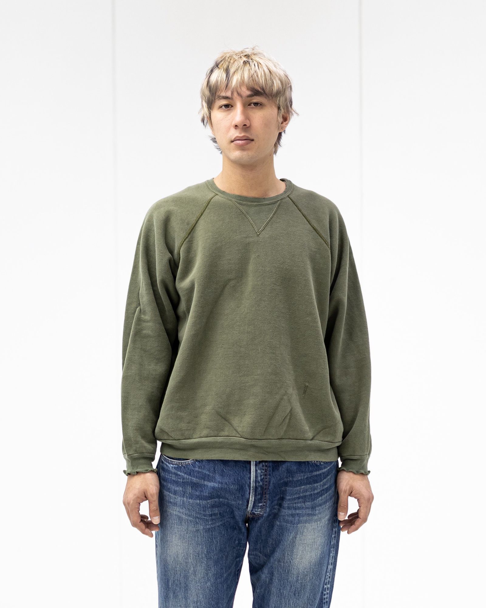 A.PRESSE Vintage Double V Sweatshirt 2月7日(土)新作発売！