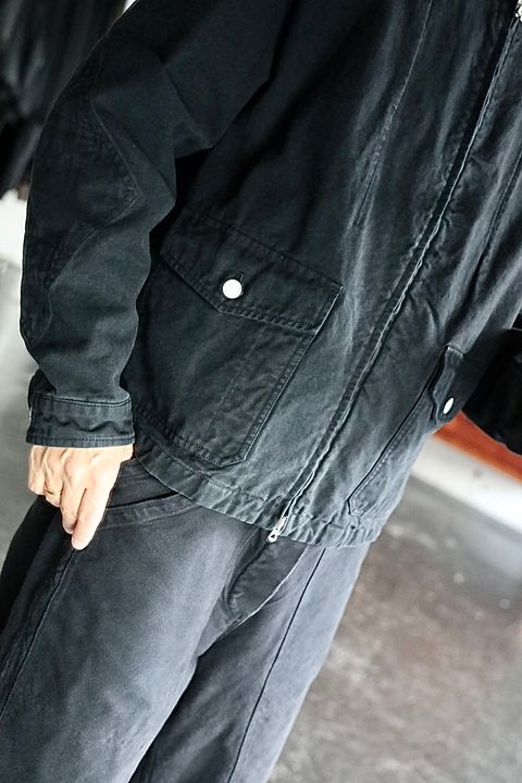 COMME des GARCONS HOMME 綿オックスジャケットスタイル.2025.9.5.