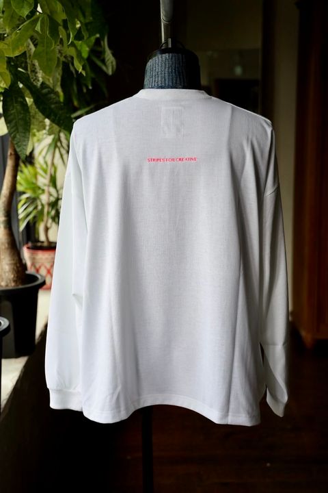 S.F.C 25FW エスエフシー SUPER BIG TECH LS TEE(SFCFW25CS10)White☆9月20日(土)発売！