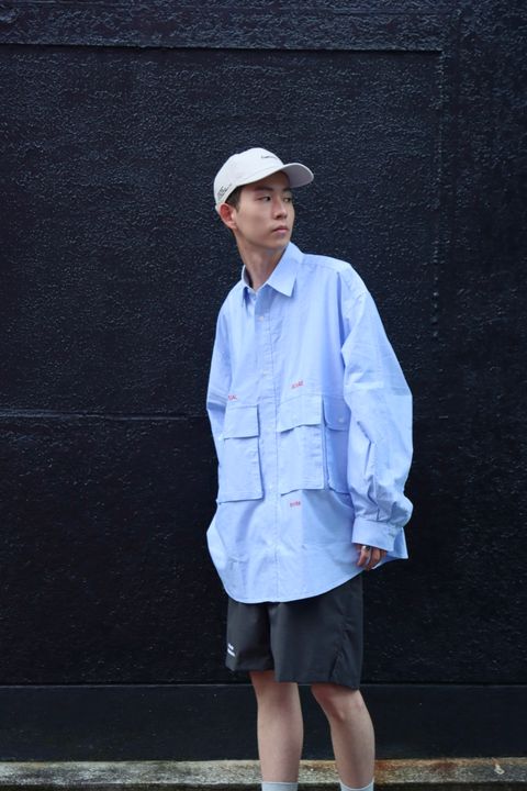 FreshService フレッシュサービス 23AW 新作AS ×FS OXFORD FLAP POCKET L/S SHIRTスタイル