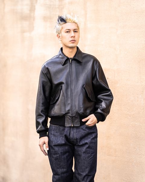 A.PRESSE Leather CWU-45 Flight Jacket 新作発売！
