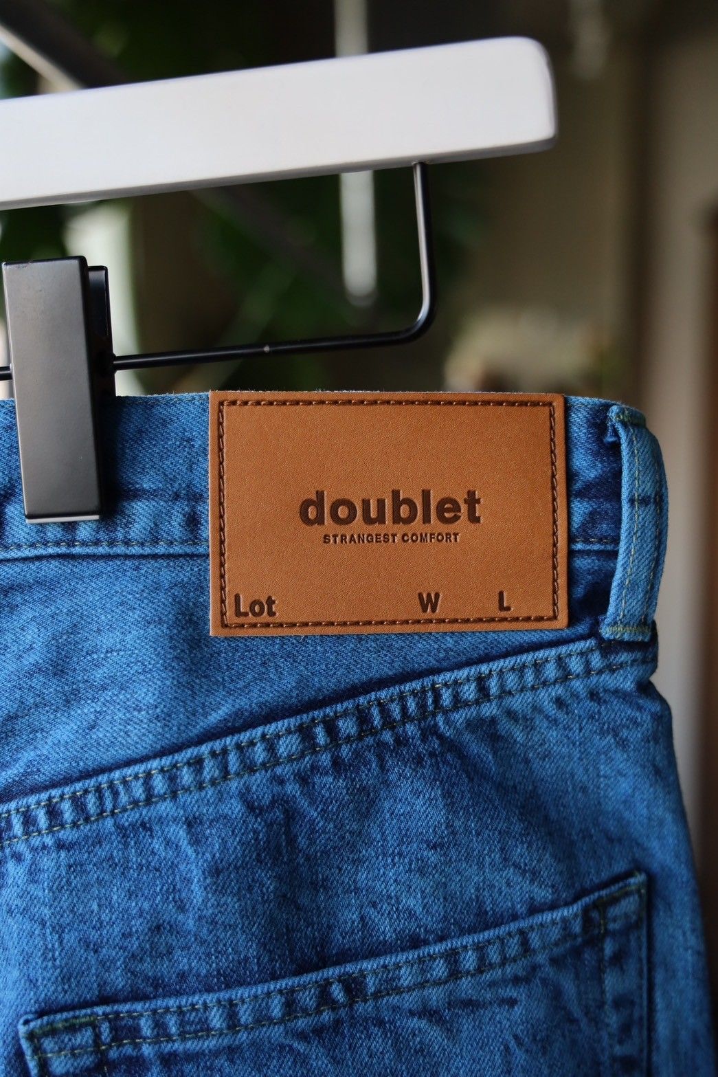 正規品 Doublet 25SS Anime アニメ デニムパンツ M doublet - doublet 25SS ANIME HAND-PAINTING DENIM PANTS