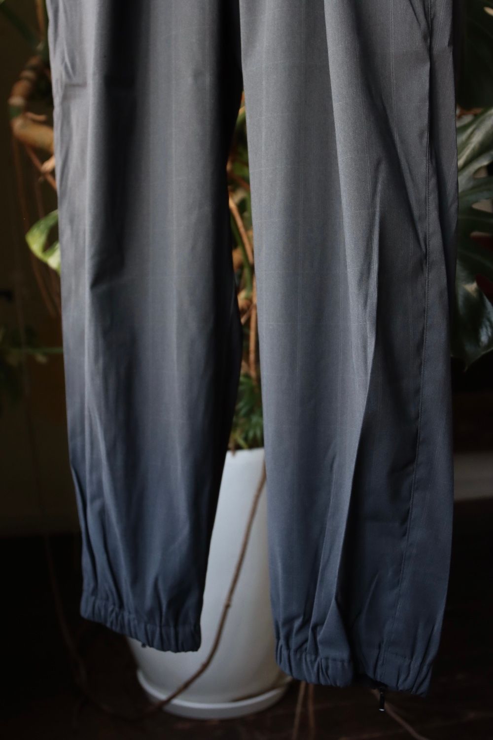 is-ness×NEAT LORO PIANA SPORT FABRICS PANTS"CHARCOAL"イズネス22SS