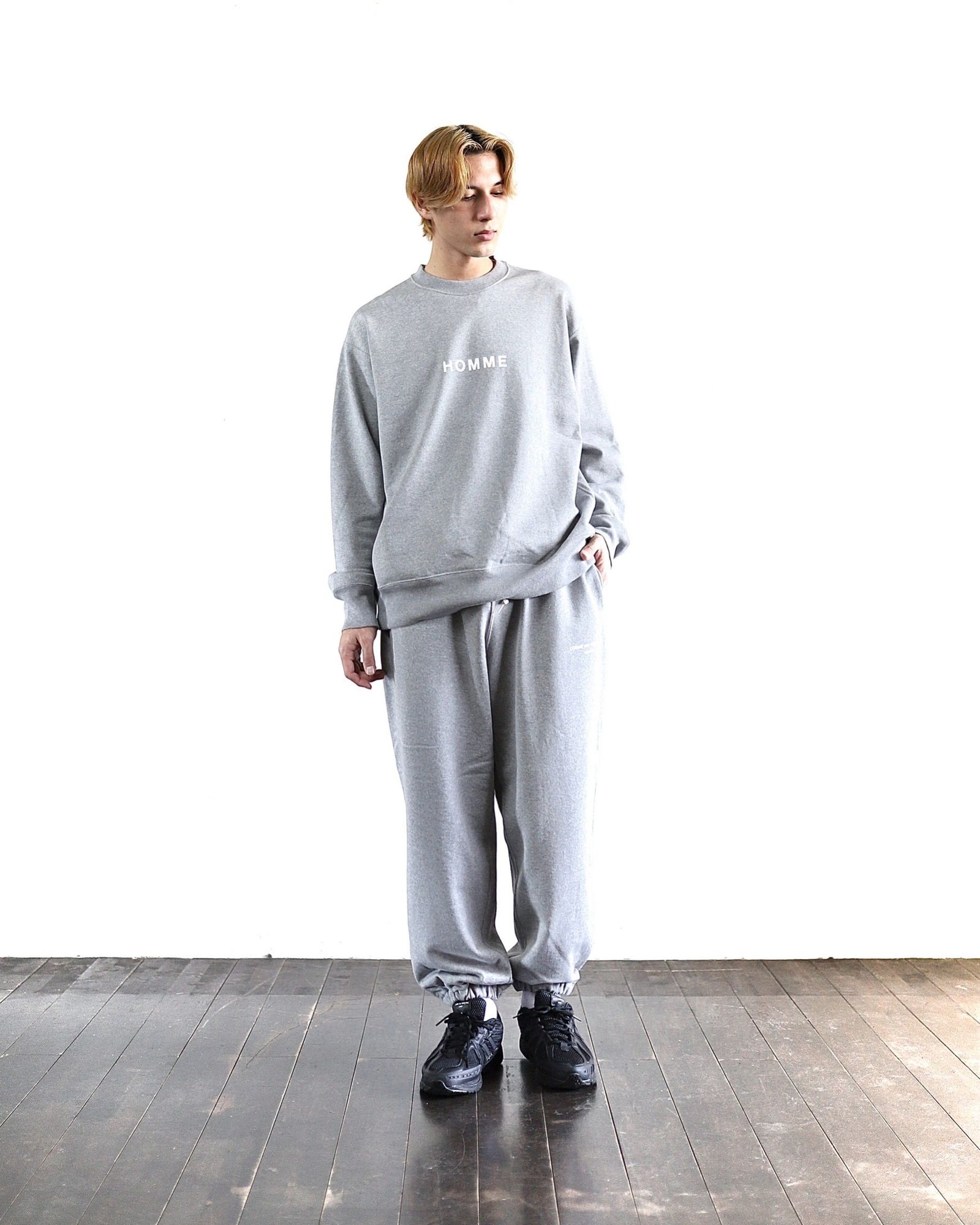 COMME des GARCONS HOMME 24SS HOMMEプリントスウェット スタイル 