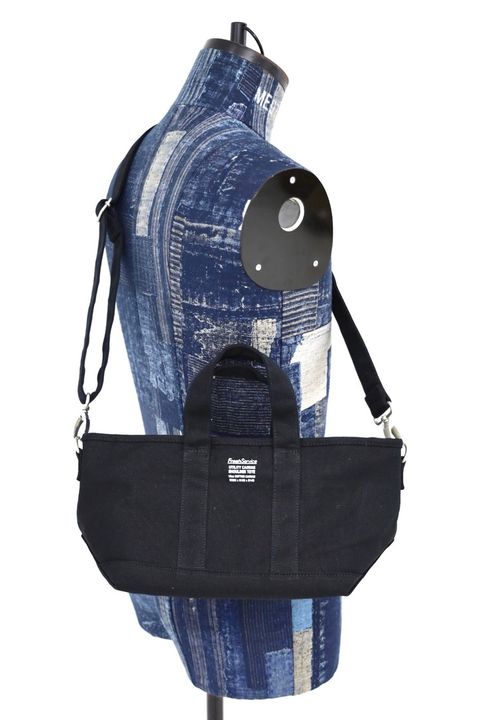 FreshService UTILITY CANVAS SHOULDER TOTE(FSP263-90058)BLACK☆8月15日(土)新作発売！