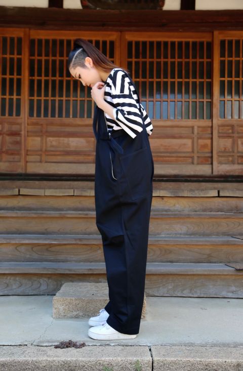 blurhms ROOTSTTOCK Chino Salvage Overalls (ROOTS21F10) styler. 2021.07.20