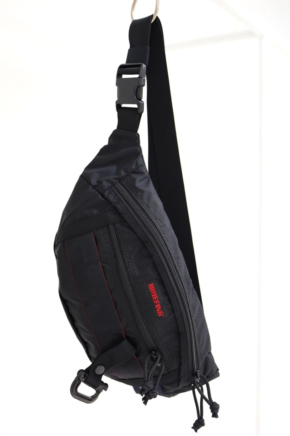 コムデギャルソンオム26SS BRIEFINGコラボ ナイロンウエストポーチ(HQ-K203-051-1)BLACK★4月3日(金)発売！