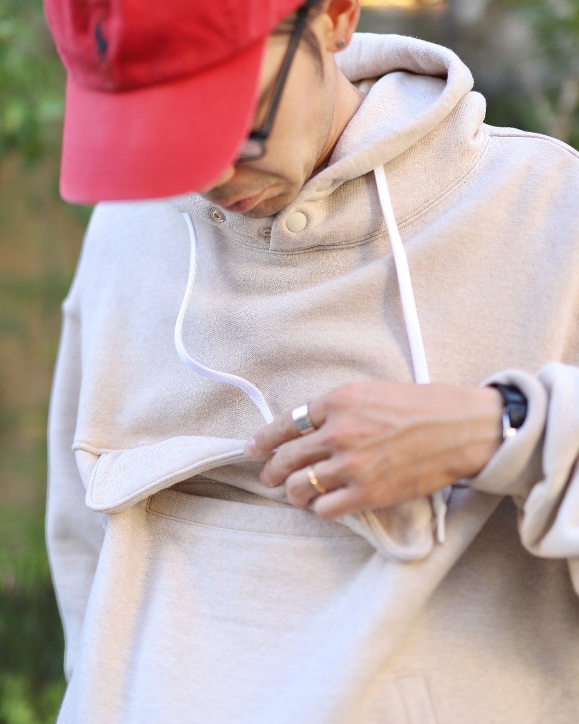 S.F.C 23FW PULLOVER HOODIE(SFCFW23CS01)M Beigeスタイル