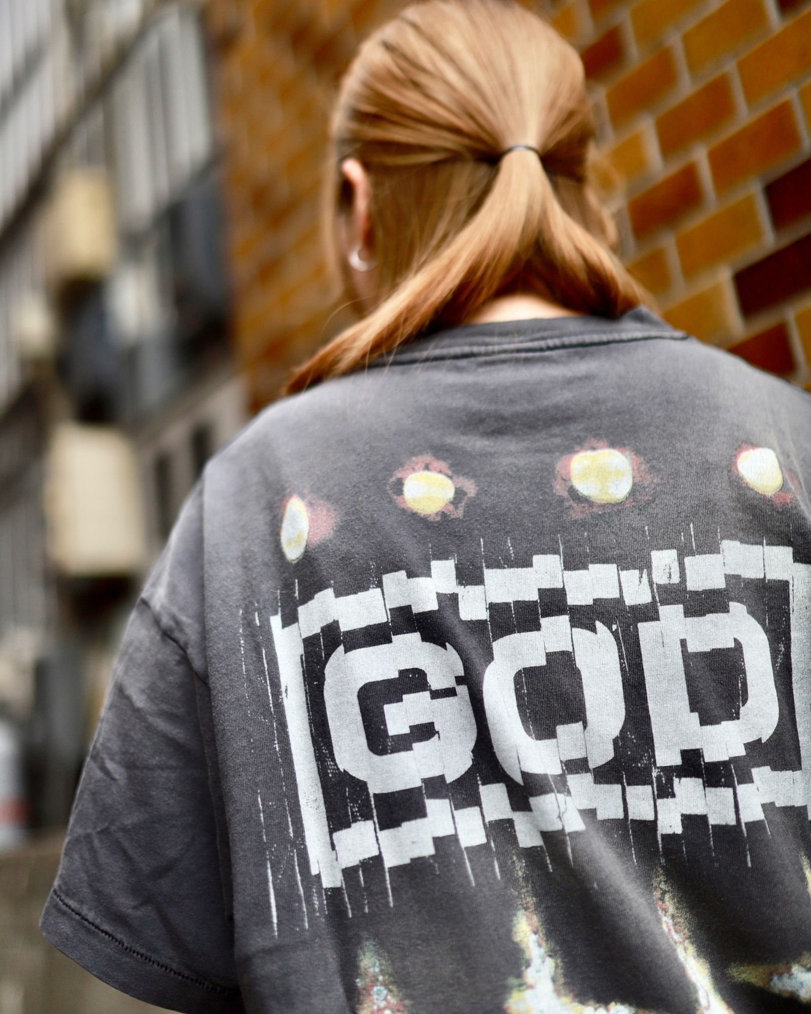 セントマイケル 新作FORSOMEONEコラボ GOD FS_SS TEE style.2023.8.11