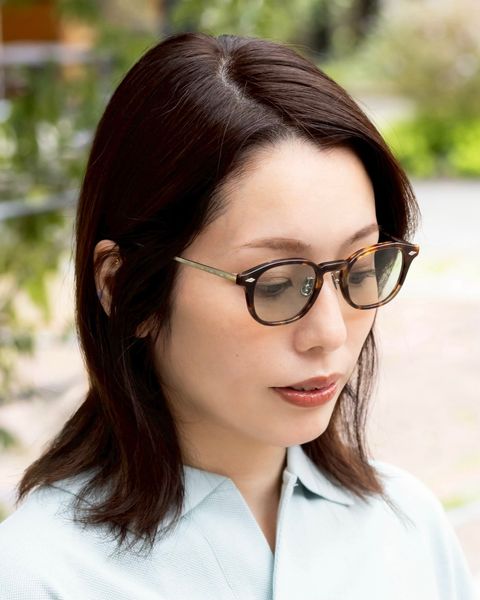 ノチノオプティカル  "JIFUSAN" #3.RICH AMBER × GREY GREEN to D.GREY(調光モデル)☆4月18日(土)再入荷！