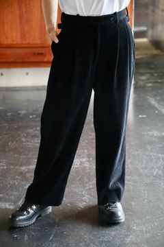 A.PRESSE STYLE2 Wool Corduroy Jacket"BLACK"スタイル.2025.8.30.