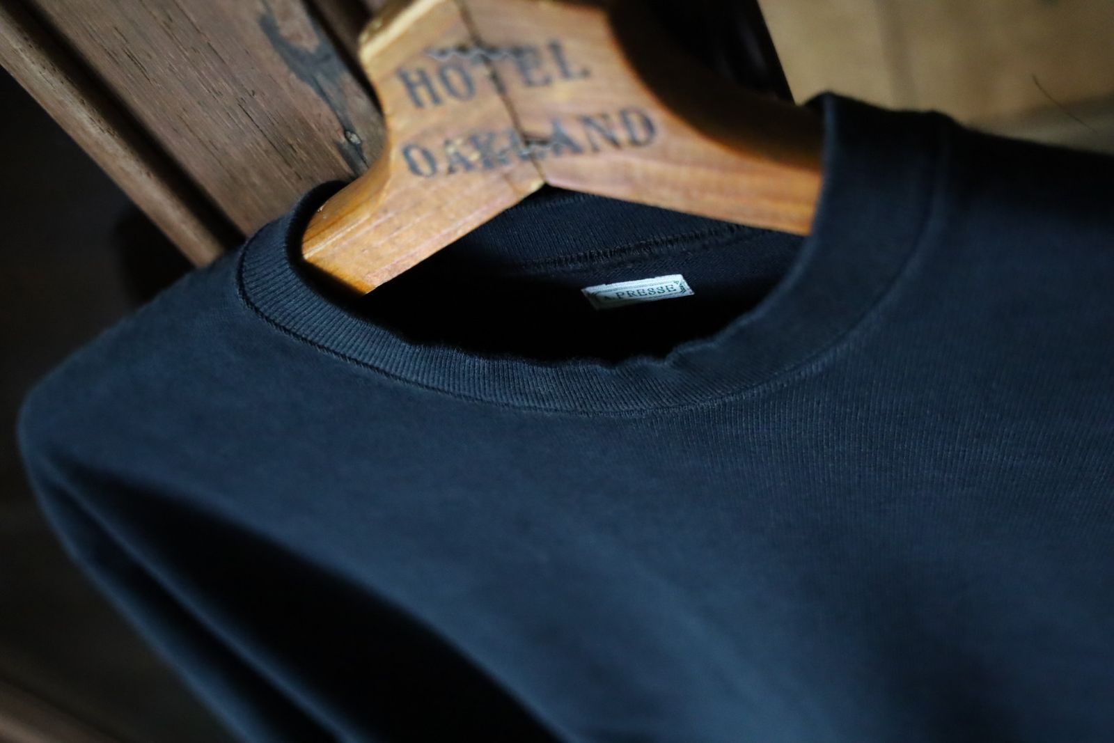 A.PRESSE - Vintage L/S T-shirt (24AAP-05-04K)BLACK | mark