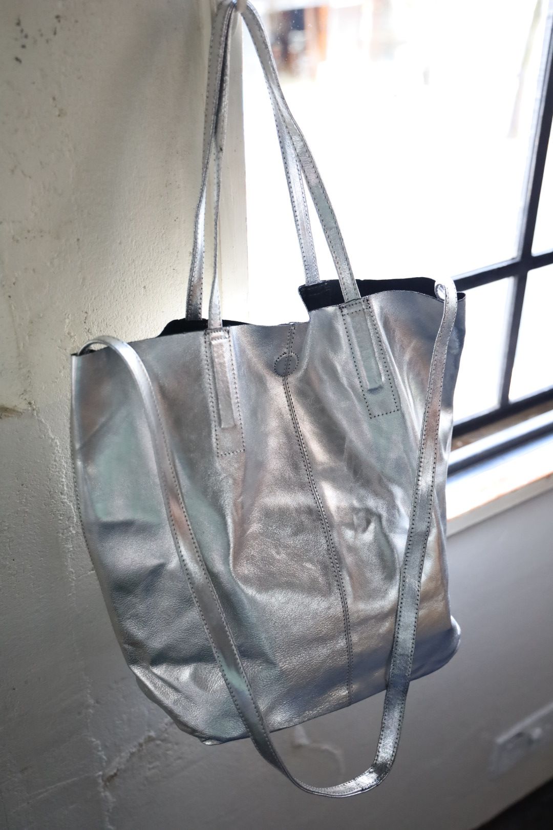 Morphee / モルフェトートバッグ 3WAY MIDIUM TOTE(SHORT) SILVER☆再入荷しました！