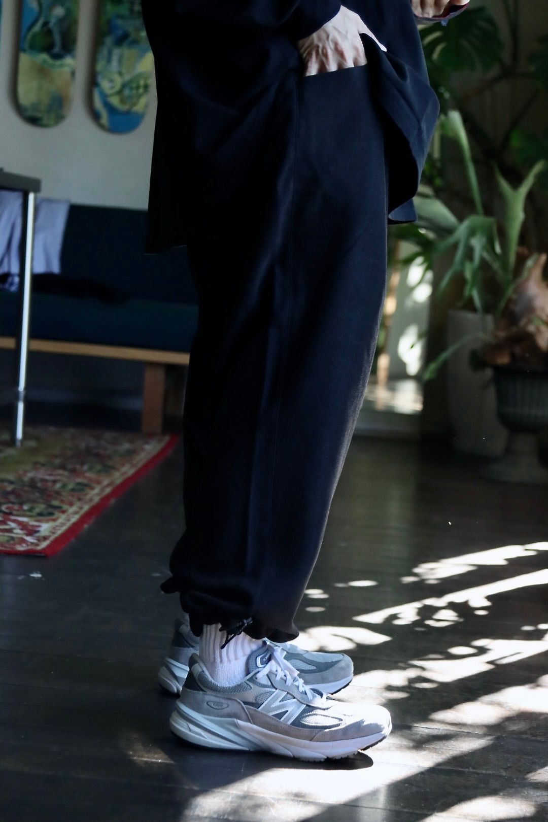 S.F.C 23FW TAILORED SHIRT JACKET"BLACK"スタイル