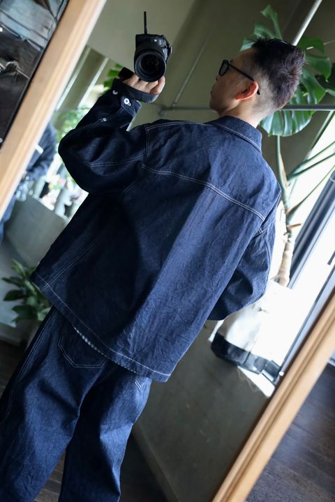 COMME des GARCONS HOMME  ジップアップデニムジャケットスタイル2025.4.4.
