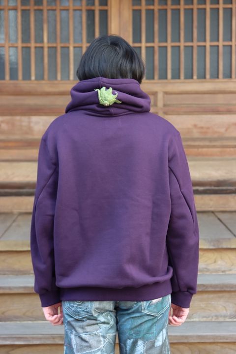 doublet VEGETABLE STEM EMBROIDERY HOODIE(22SS30CS211) style.2022.1.15.