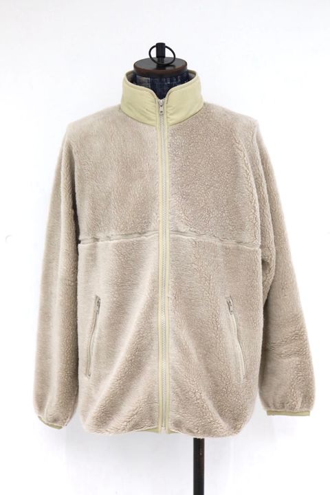 グラフペーパー Wool Boa Zip-Up Blouson(GU263-30340)BEIGE☆10月17日(土)発売！