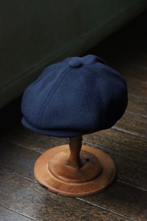 イズネス 22AW WOOL CASQUETTE is-ness×CPH (1004ACHAT01)NAVY