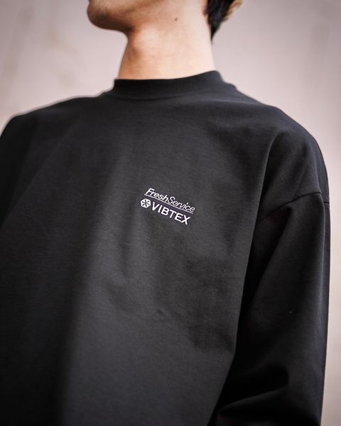 FreshService VIBTEX for FreshService L/S CREW NECK TEE11月23日(土)新作発売！