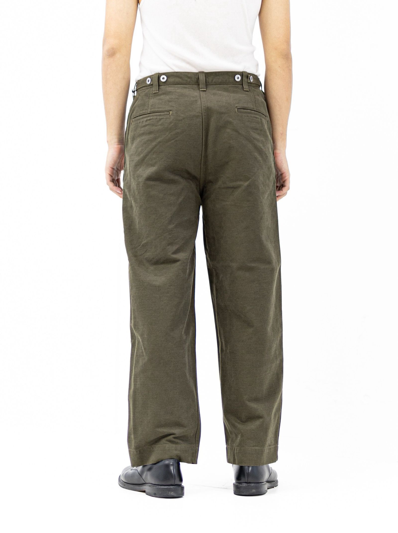 アプレッセ 2026 STYLE2 Vintage Motorcycle Trousers(26AAP-04-23)OLIVE☆9月5日(土)発売！
