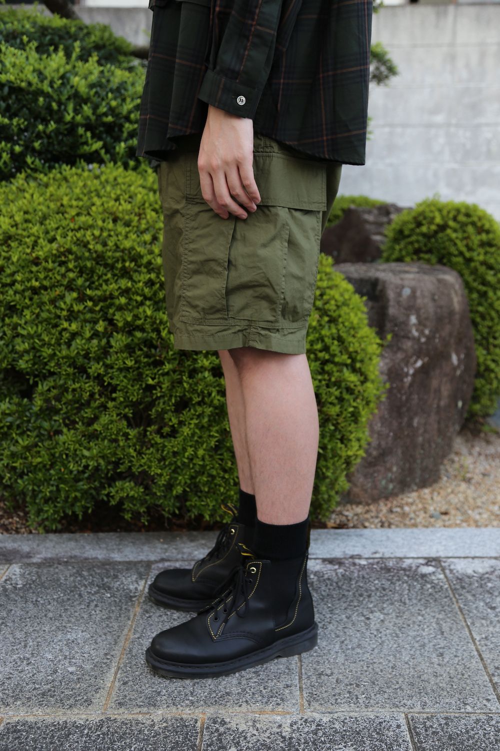 FreshService CHECK FLAP POCKET L/S SHIRT(FSW-21-SH_68) style.2021.7.24