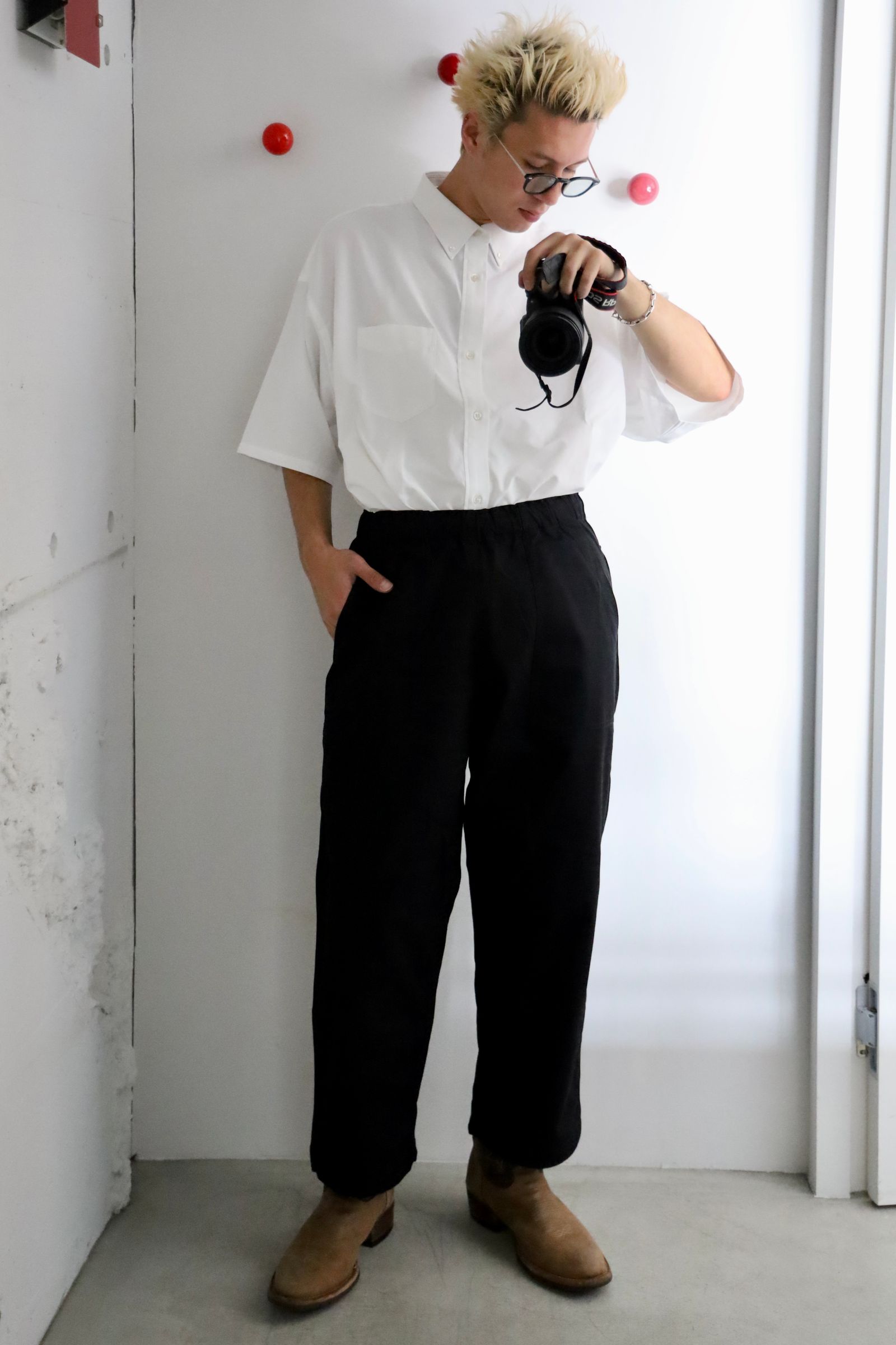 フレッシュサービス DRY OXFORD CORPORATE S/S B.D. SHIRT ミックススタイル！