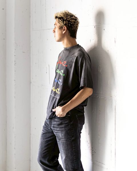 セントマイケル  MULATED SS TEE MARKスタイル