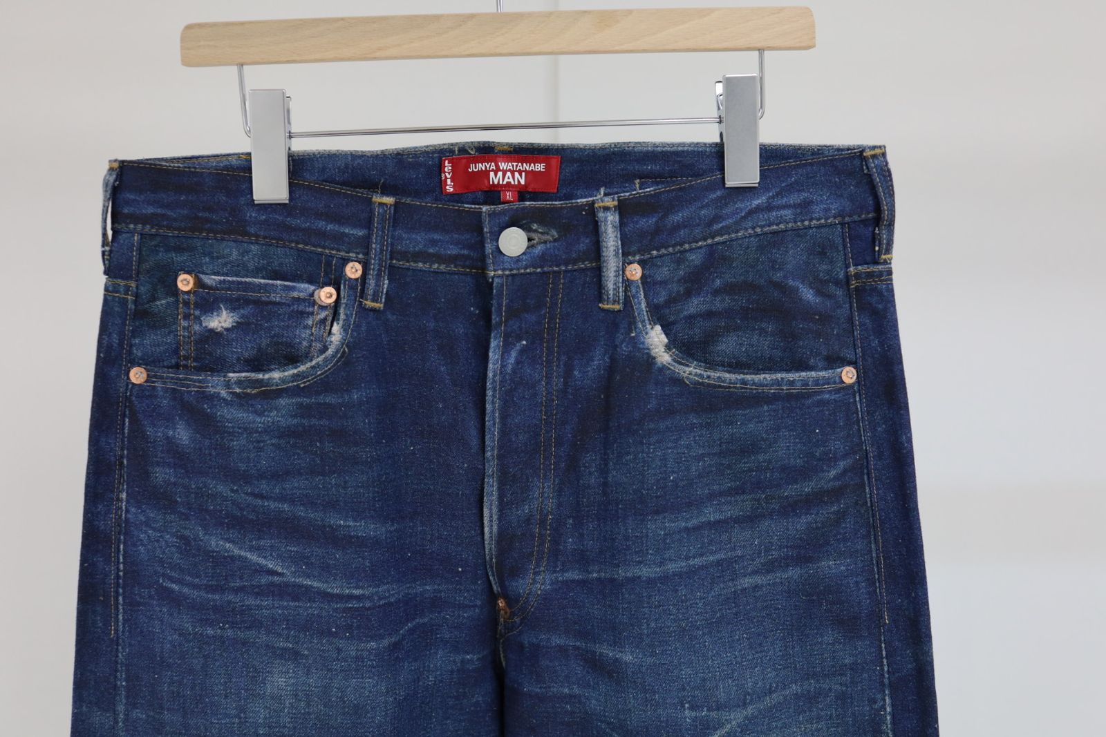 【先行予約開始！】アイジュンヤワタナベマン 26SS Levi's×BerBerJin 綿麻オックスパンツ(WQ-P902-100)☆5月15日(金)発売！