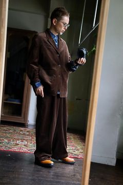 FreshService 26AW AIR CORDUROY JACKET"BROWN"スタイル