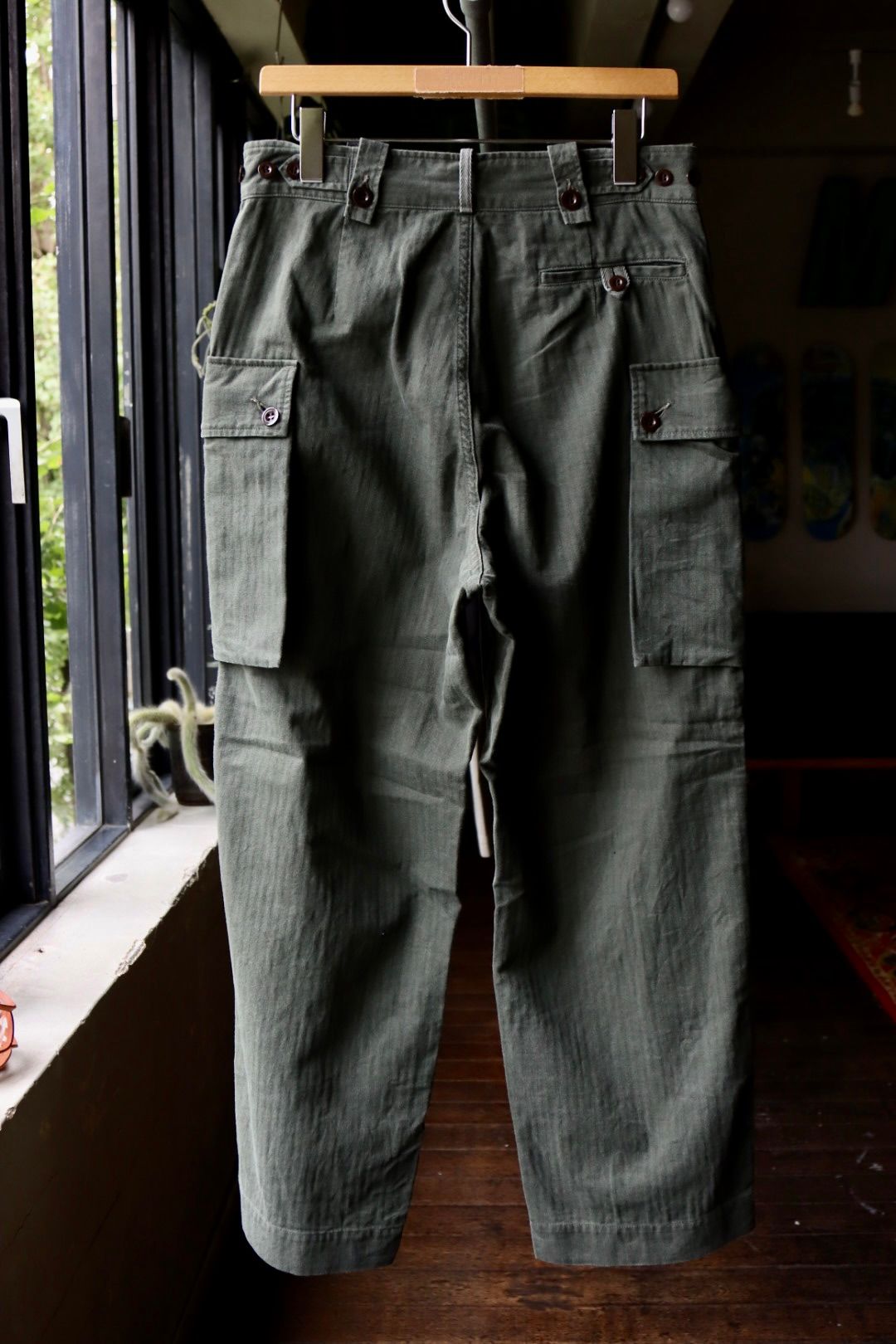 A.PRESSE - アプレッセ23AW Dutch Army Trousers (23AAP-04-20H)OLIVE